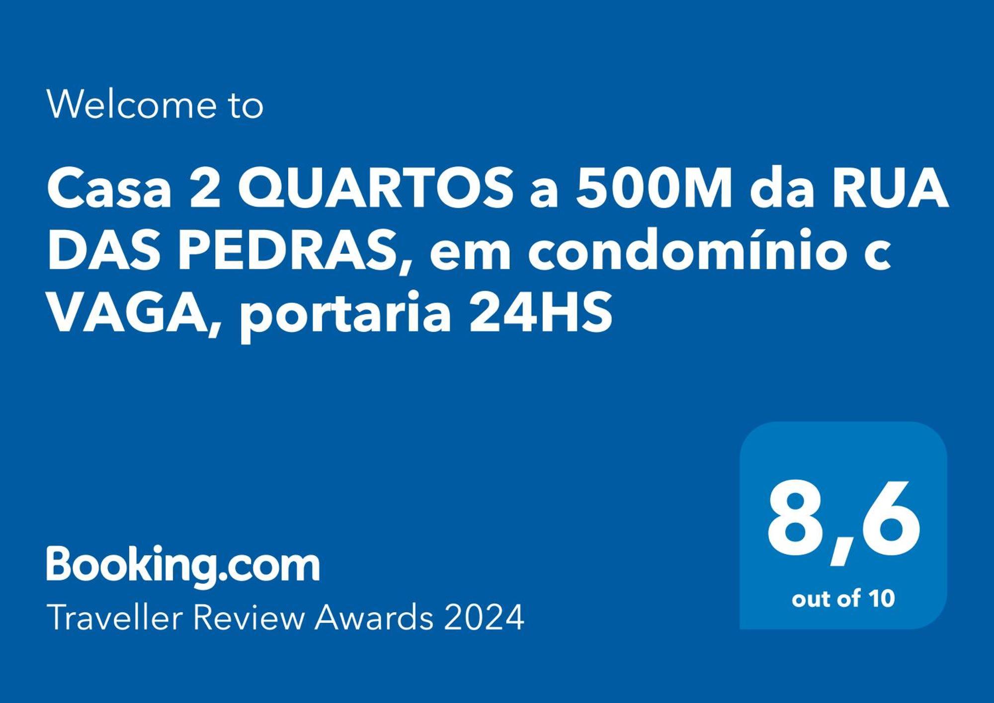 Casa 2 Quartos A 500m Da Rua Pedras, Em C Vaga, Portaria 24hs Сasa de vacaciones *